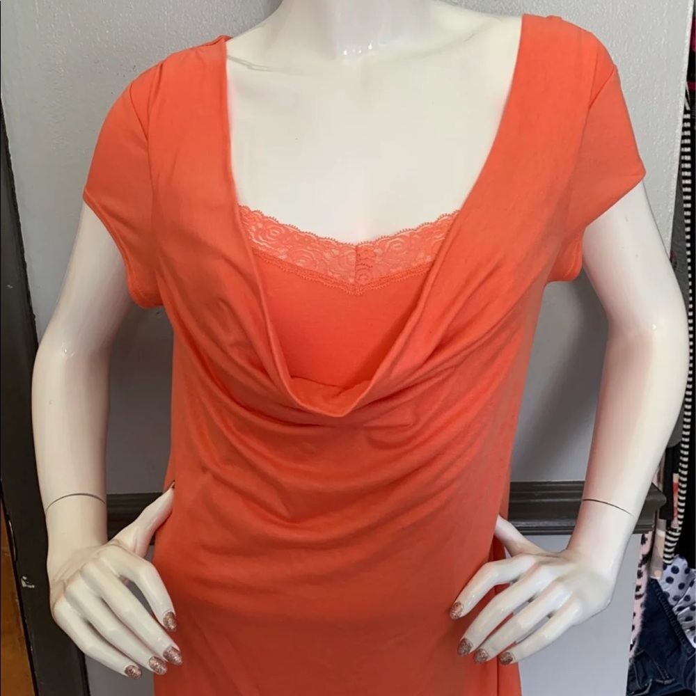NWT Candies Peek a boo lace top